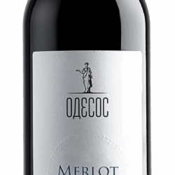 Вино Odessos Мерло резерв 2021 14% червоне сухе 0,75 л